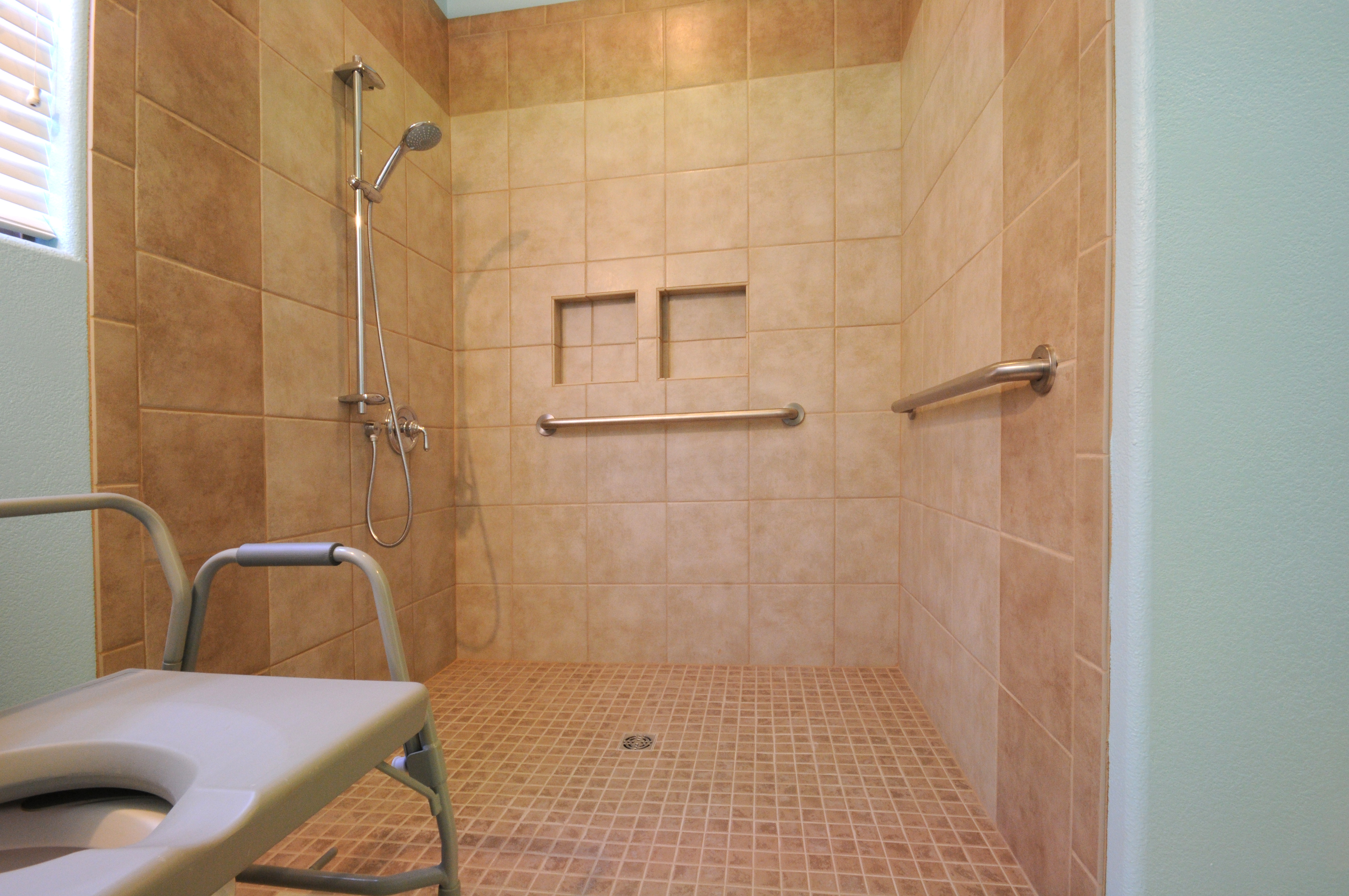Roll In And Walk In Showers Chermac Builders